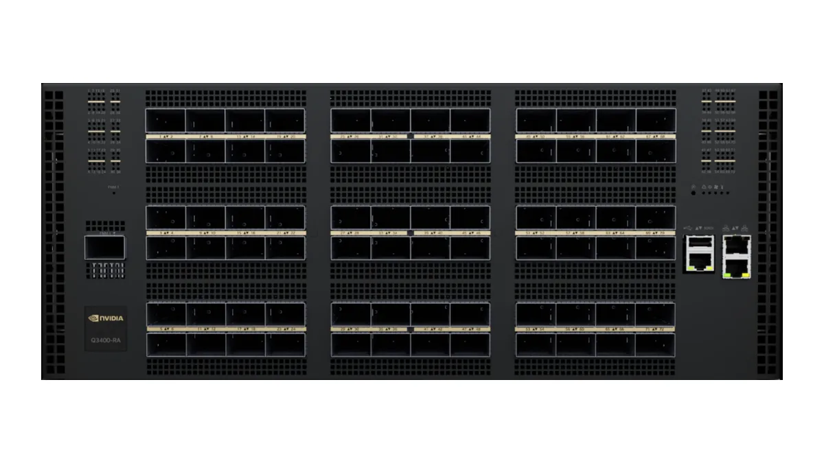 NVIDIA Quantum-X800 Q3400-RA / Q3200-RA InfiniBand Switch